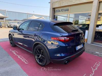 Alfa Romeo Stelvio 2.2 Turbodiesel 190 CV AT8 Q4 Executive UNICO PROP Blu/Azzurro usata Fiorano Modenese