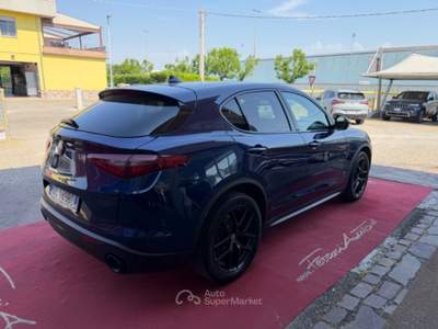 Alfa Romeo Stelvio 2.2 Turbodiesel 190 CV AT8 Q4 Executive UNICO PROP Blu/Azzurro usata Fiorano Modenese