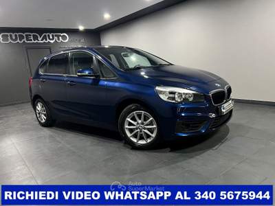 BMW Serie 2 Active Tourer 216d d Active Tourer Euro 6 Blu/Azzurro usata Atena lucana