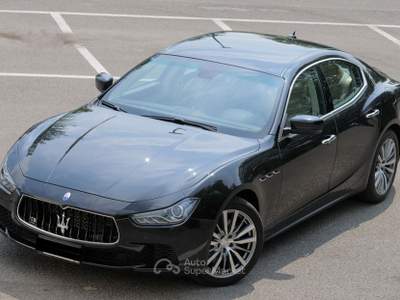 Maserati Ghibli VISIBILE IN SEDE - PRONTA CONSEGNA - FOTO PROVVISIORIE Nero usata Mentana