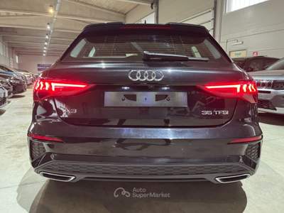 Audi A3 SPB 35TFSI 150cv Hybrid S line Stronic "18 Sline   Nero usata Savigliano