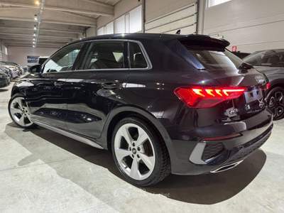 Audi A3 SPB 35TFSI 150cv Hybrid S line Stronic "18 Sline   Nero usata Savigliano
