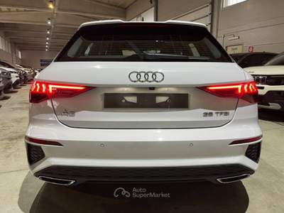 Audi A3 SPB 35 TFSI 150cv Hybrid Stronic S line "18 Sline  Bianco usata Savigliano