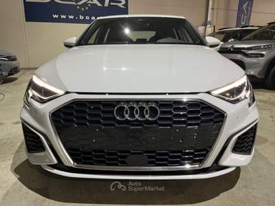 Audi A3 SPB 35 TFSI 150cv Hybrid Stronic S line "18 Sline  Bianco usata Savigliano