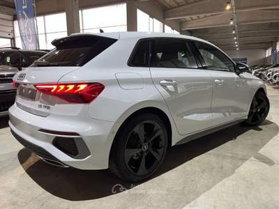 Audi A3 SPB 35 TFSI 150cv Hybrid Stronic S line "18 Sline  Bianco usata Savigliano