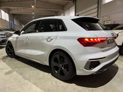 Audi A3 SPB 35 TFSI 150cv Hybrid Stronic S line "18 Sline  Bianco usata Savigliano