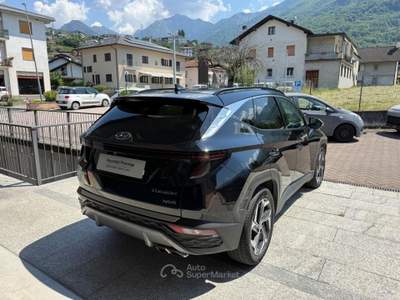 Hyundai Tucson 1.6 HEV 4WD aut. Exellence LP+PP Nero usata Montecrestese