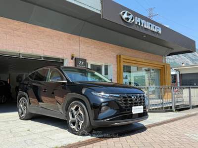 Hyundai Tucson 1.6 HEV 4WD aut. Exellence LP+PP Nero usata Montecrestese
