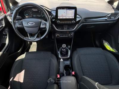 Ford Fiesta 1.0 Ecoboost 100 CV Titanium UNICOPROPRIETARIO Rosso usata Crocetta del Montello