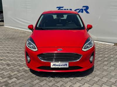 Ford Fiesta 1.0 Ecoboost 100 CV Titanium UNICOPROPRIETARIO Rosso usata Crocetta del Montello