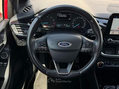 Ford Fiesta 1.0 Ecoboost 100 CV Titanium UNICOPROPRIETARIO Rosso usata Crocetta del Montello