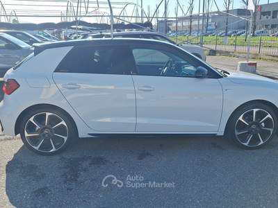 Audi A1 SPB 30 TFSI S tronic Identity Black SOLI 12000KM !!! Bianco usata Fossano