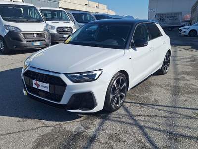 Audi A1 SPB 30 TFSI S tronic Identity Black SOLI 12000KM !!! Bianco usata Fossano
