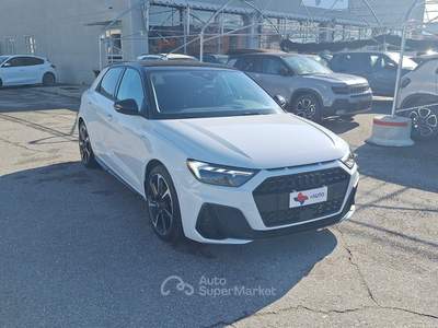Audi A1 SPB 30 TFSI S tronic Identity Black SOLI 12000KM !!! Bianco usata Fossano