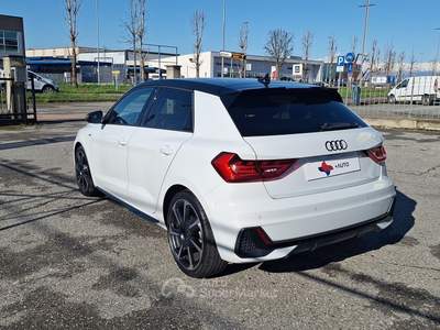 Audi A1 SPB 30 TFSI S tronic Identity Black SOLI 12000KM !!! Bianco usata Fossano
