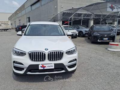 BMW X3 xDrive20d 48V xLine UNICO PROPRIETARIO Bianco usata Fossano