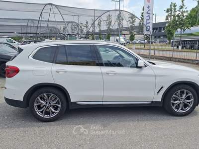 BMW X3 xDrive20d 48V xLine UNICO PROPRIETARIO Bianco usata Fossano