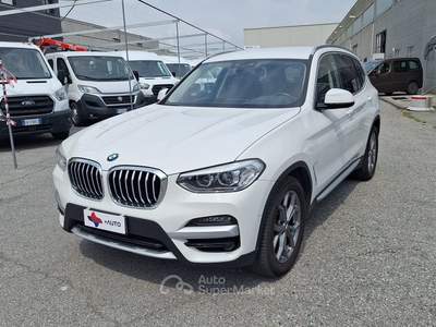 BMW X3 xDrive20d 48V xLine UNICO PROPRIETARIO Bianco usata Fossano