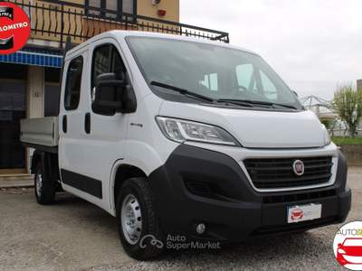 Fiat Ducato Fiat Ducato 2.0 mtj 115 CV Doppia Cabina 7 Posti CASSONATO Bianco usata TAGLIO DI PO