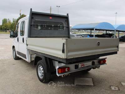 Fiat Ducato Fiat Ducato 2.0 mtj 115 CV Doppia Cabina 7 Posti CASSONATO Bianco usata TAGLIO DI PO