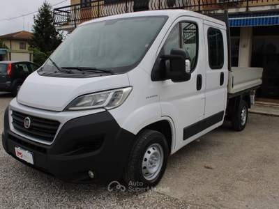 Fiat Ducato Fiat Ducato 2.0 mtj 115 CV Doppia Cabina 7 Posti CASSONATO Bianco usata TAGLIO DI PO