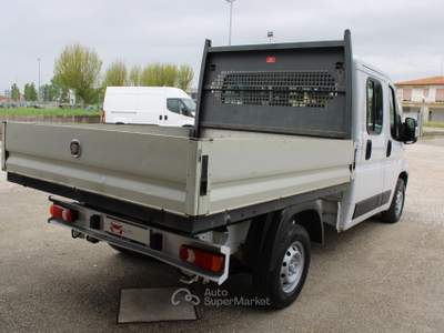 Fiat Ducato Fiat Ducato 2.0 mtj 115 CV Doppia Cabina 7 Posti CASSONATO Bianco usata TAGLIO DI PO