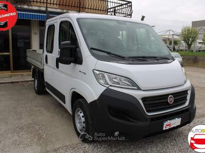 Fiat Ducato Fiat Ducato 2.0 mtj 115 CV Doppia Cabina 7 Posti CASSONATO Bianco usata TAGLIO DI PO