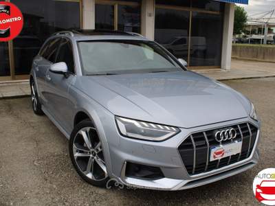 Audi A4 allroad 4X4 40 2.0 tdi mhev Identity Contrast 204cv s-tronic Argento usata TAGLIO DI PO