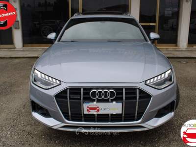 Audi A4 allroad 4X4 40 2.0 tdi mhev Identity Contrast 204cv s-tronic Argento usata TAGLIO DI PO