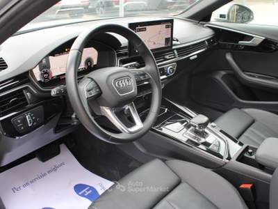 Audi A4 allroad 4X4 40 2.0 tdi mhev Identity Contrast 204cv s-tronic Argento usata TAGLIO DI PO