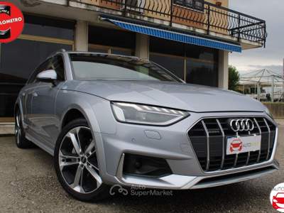 Audi A4 allroad 4X4 40 2.0 tdi mhev Identity Contrast 204cv s-tronic Argento usata TAGLIO DI PO