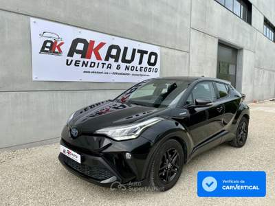 Toyota C-HR 1.8h BLACK EDITION E-CVT(AUTOM.) NAZIONALE - UNICO PROP Nero usata Carmignano di Brenta