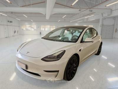 Tesla Model 3 TESLA MODEL 3 75 KWH PERFORMANCE DUAL MOTOR 4WD 4 PORTE BERLINA usata Verona