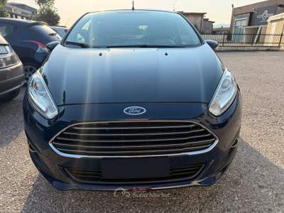 Ford Fiesta 1.0 EcoBoost 100CV 5 porte Titanium Blu/Azzurro usata CALCINATO