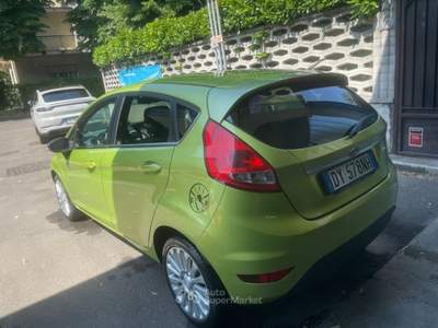 Ford Fiesta Ford Fiesta titanium GPL 2010 Verde usata Settimo Milanese