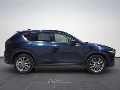 Mazda CX-5  2.2 exclusive leather pack white 2wd 150cv my21 Blu/Azzurro usata Firenze