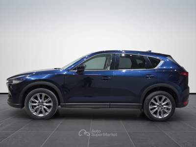 Mazda CX-5  2.2 exclusive leather pack white 2wd 150cv my21 Blu/Azzurro usata Firenze