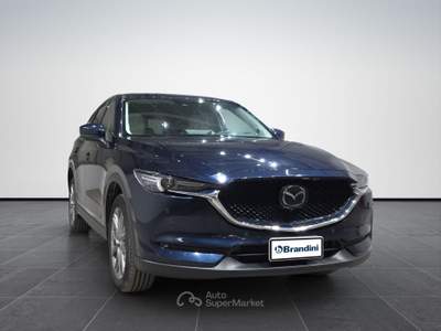 Mazda CX-5  2.2 exclusive leather pack white 2wd 150cv my21 Blu/Azzurro usata Firenze