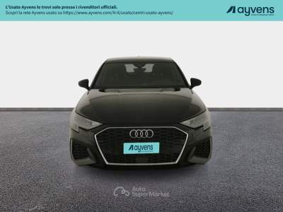 Audi A3 SPB 35 TDI S tronic S line edition Nero usata Crema