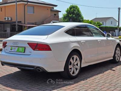 Audi A7 SPB 3.0 V6 TDI 204 CV SPORTBACK SLINE Bianco usata Saonara