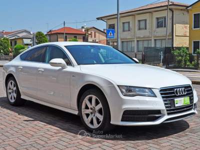 Audi A7 SPB 3.0 V6 TDI 204 CV SPORTBACK SLINE Bianco usata Saonara
