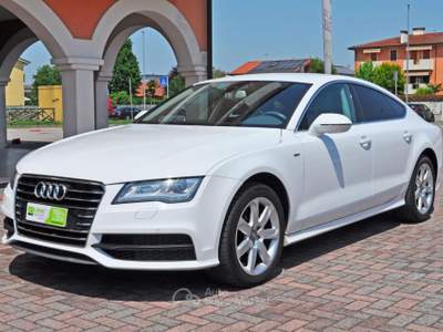 Audi A7 SPB 3.0 V6 TDI 204 CV SPORTBACK SLINE Bianco usata Saonara