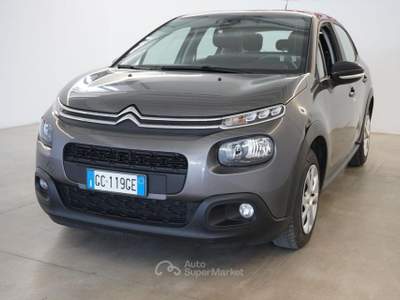 Citroen C3 PureTech 83 S&S Feel Grigio usata San Vito dei Normanni