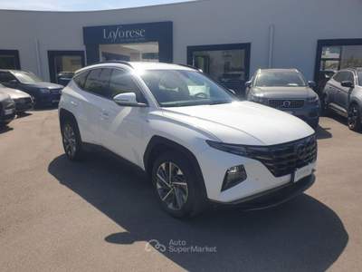 Hyundai Tucson 1.6 T-GDI 48V XLine Bianco usata Taranto
