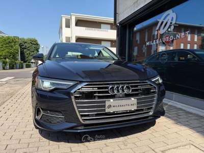 Audi A6 Avant 40 TDI Stronic Sport 20" Matrix 360° Blu/Azzurro usata Rubano