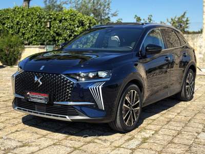 DS Automobiles DS 7 BlueHDi 130cv Opera (Tetto/Auto/Led/Retro/APP) Blu/Azzurro usata Castellaneta