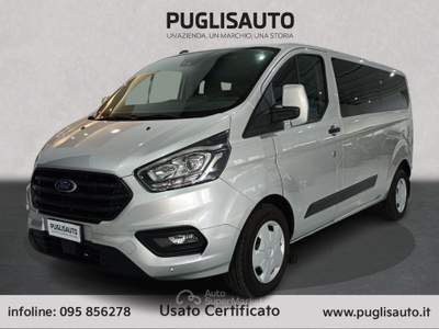 Ford Transit Custom 320 2.0 TDCi 130 PL Combi Trend Argento usata BELPASSO