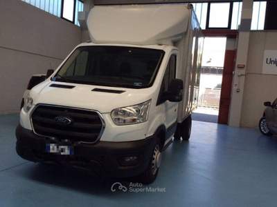 Ford Transit 350 2.0TDCi EcoBlue 130CV PL CASSA 8 BANCALI Bianco usata Maruggio