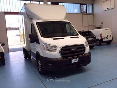 Ford Transit 350 2.0TDCi EcoBlue 130CV PL CASSA 8 BANCALI Bianco usata Maruggio