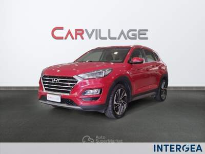 Hyundai Tucson Tucson 1.6 crdi 48v exellence 2wd 136cv dct my20 Rosso usata Sesto Fiorentino